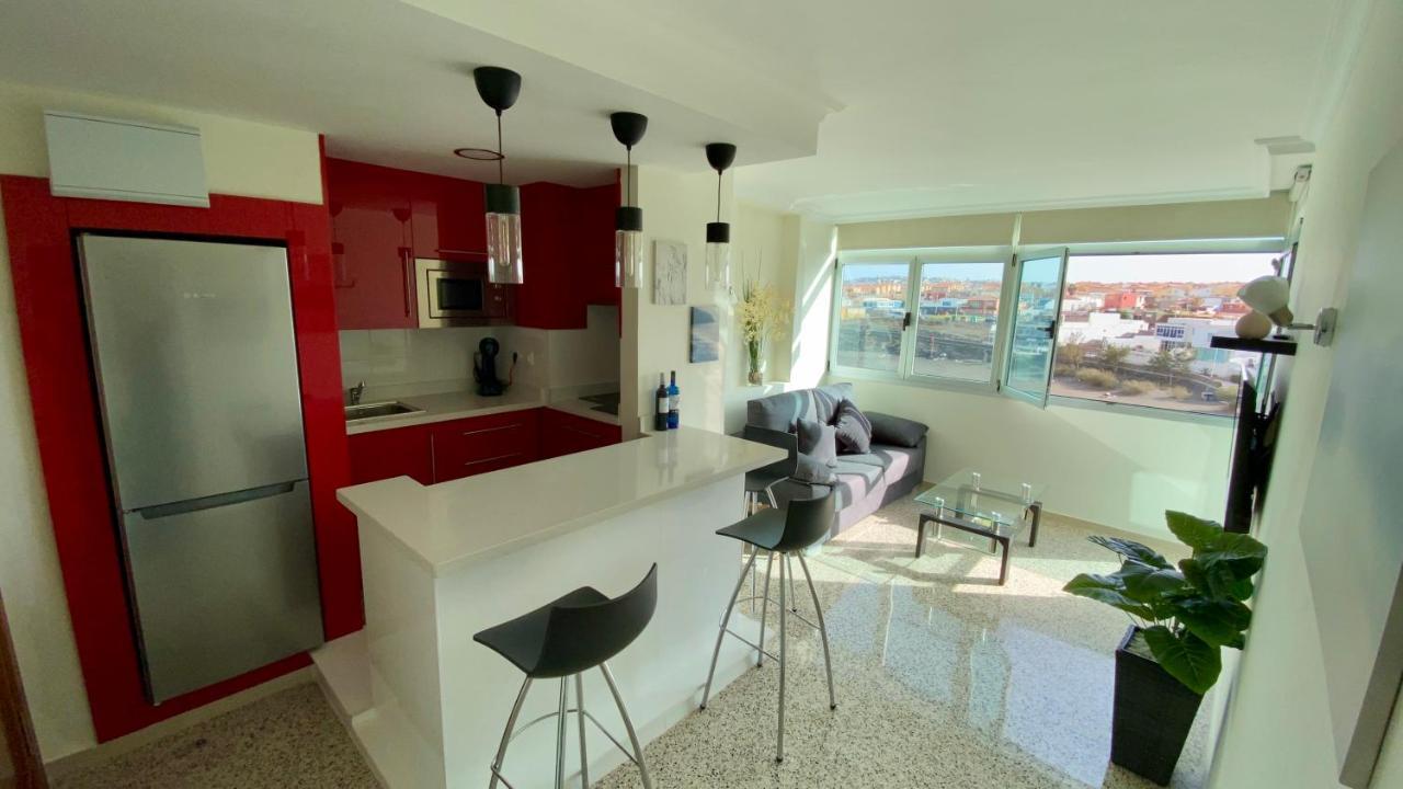 Hermoso Edificio Frente Al Mar Con Gran Terraza Y Hermosas Vistas Λας Πάλμας ντε Γκραν Κανάρια Εξωτερικό φωτογραφία